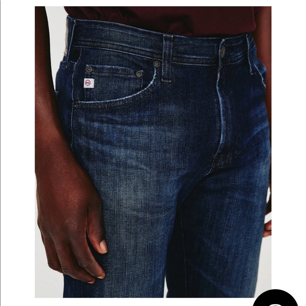 Adriano Goldschmied (AG) Denim Jeans. Color: Dark Blue. Size: 32x34